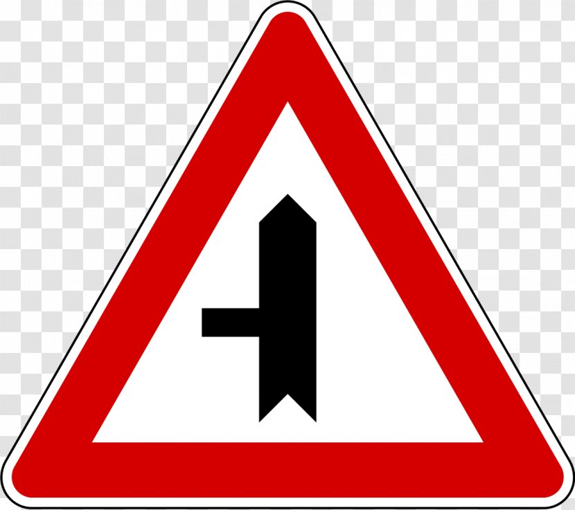 Road Signs In Singapore Traffic Sign Priority Warning - Area Transparent PNG