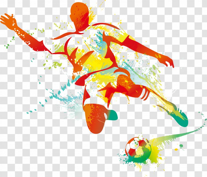 Football Player Kickball - Ball - Soccer Transparent PNG