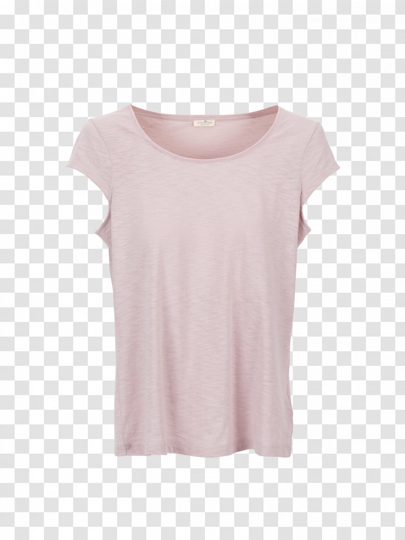 T-shirt Blouse Sleeve Shoulder Product - Pink Transparent PNG