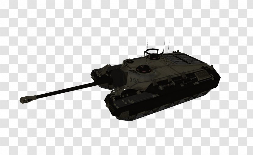 Churchill Tank Gun Turret - Combat Vehicle Transparent PNG