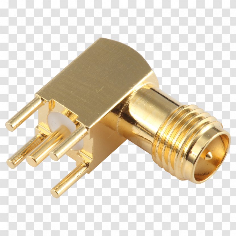 Electrical Connector RF Through-hole Technology RP-SMA Printed Circuit Board - Soldering - Halberd Transparent PNG