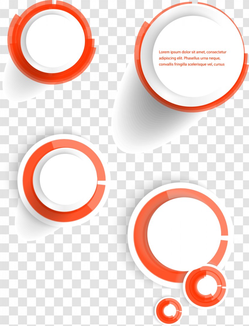 Circle Infographic Euclidean Vector - Product Design - Creative PPT Transparent PNG