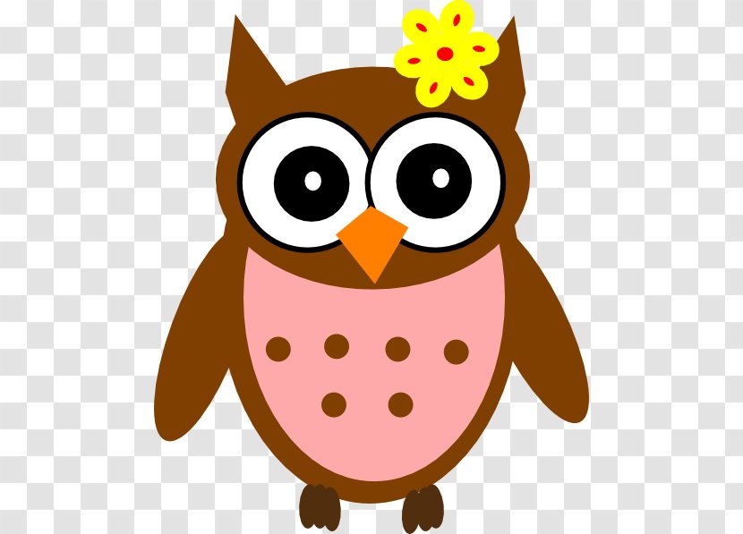 Owl Cartoon Clip Art - Free Content - Baby Transparent PNG