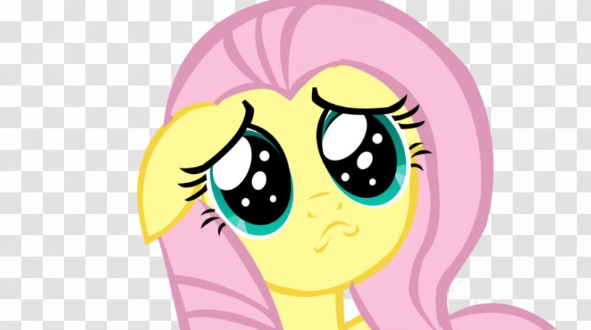 Fluttershy Pony Mammal Eye Equestria - Tree - Angry Face Transparent PNG