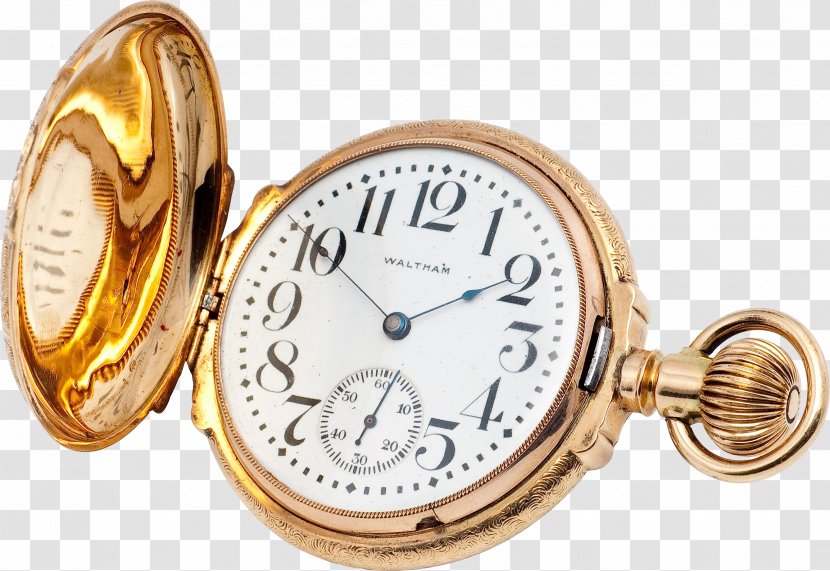 Pocket Watch Clock - Alarm Clocks - Image Transparent PNG