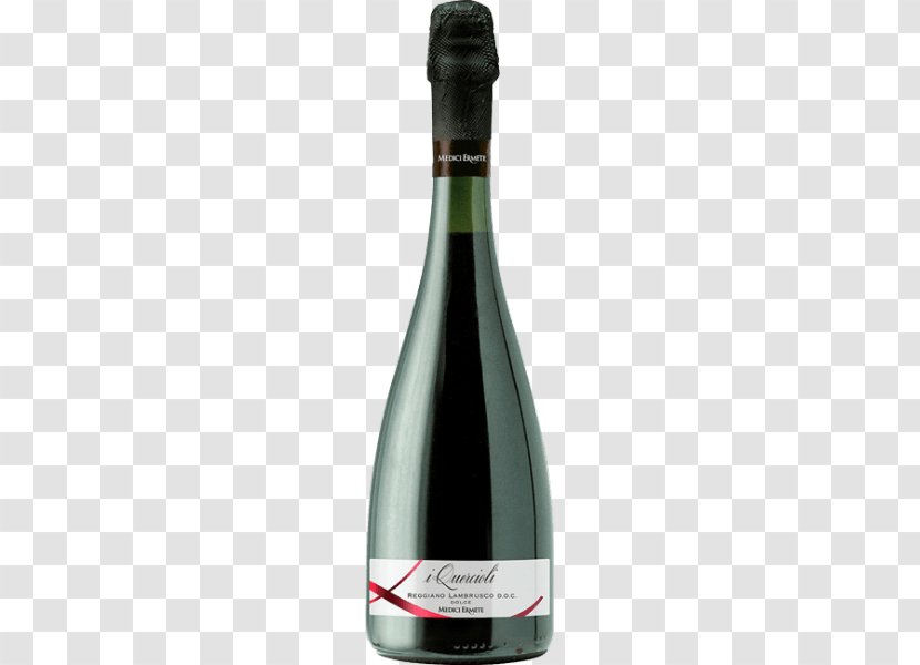 Lambrusco Reggiano DOC Sparkling Wine Quercioli - Drink - Pour Transparent PNG