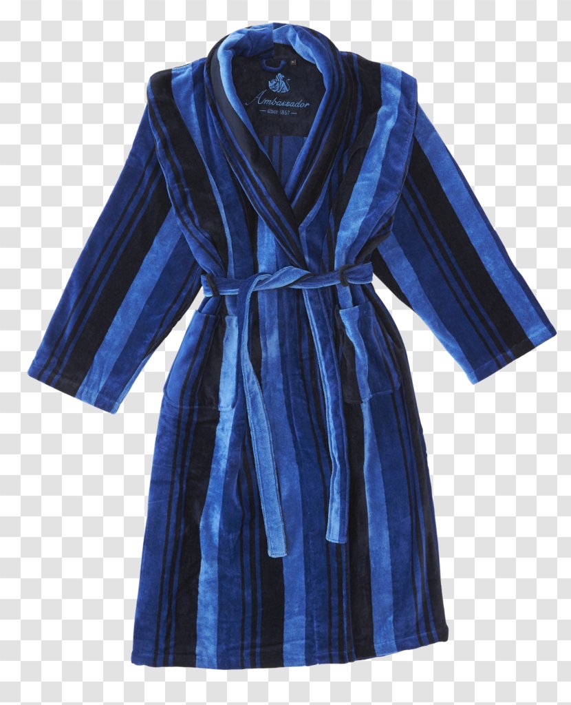 Bathrobe Pajamas Velour Discounts And Allowances - Blue Transparent PNG