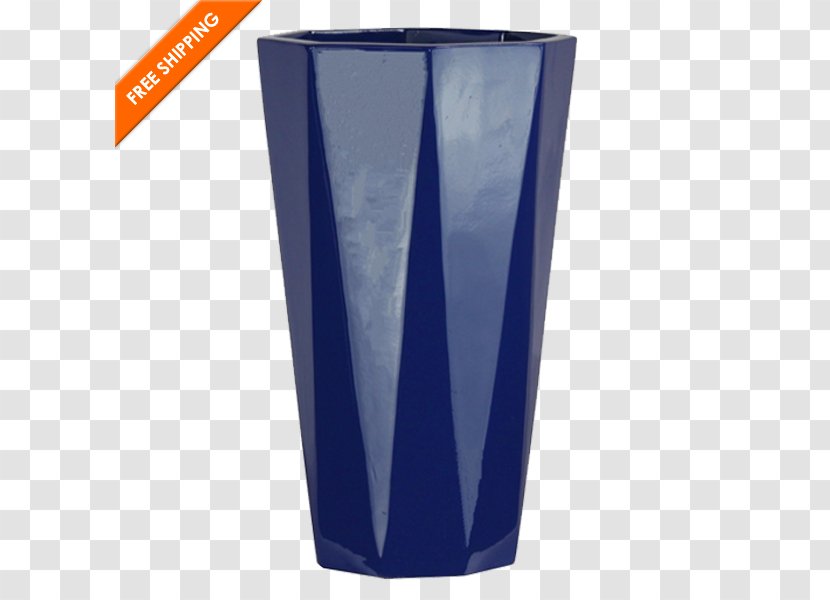 Cobalt Blue Highball Glass Vase - Rectangle - Tall And Big Transparent PNG
