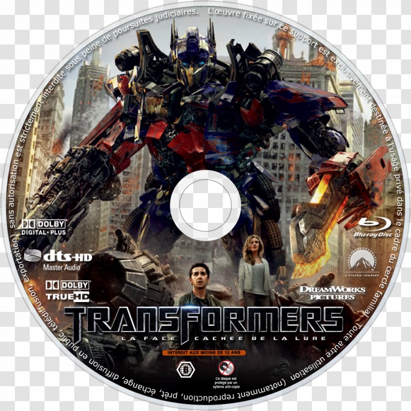 Blu-ray Disc Transformers: Dark Of The Moon – Album Film DVD - Television - Transformers 3 Movie Cover Transparent PNG
