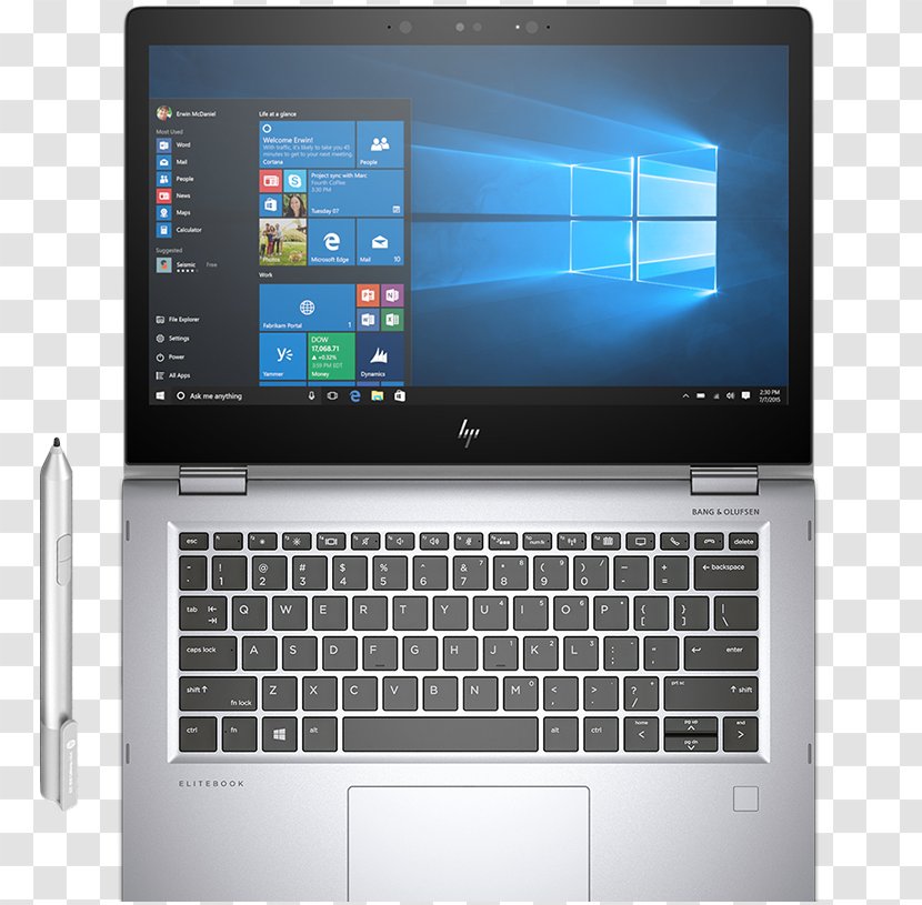 Laptop HP EliteBook Hewlett-Packard Pavilion Intel Core I5 - Electronic Device Transparent PNG