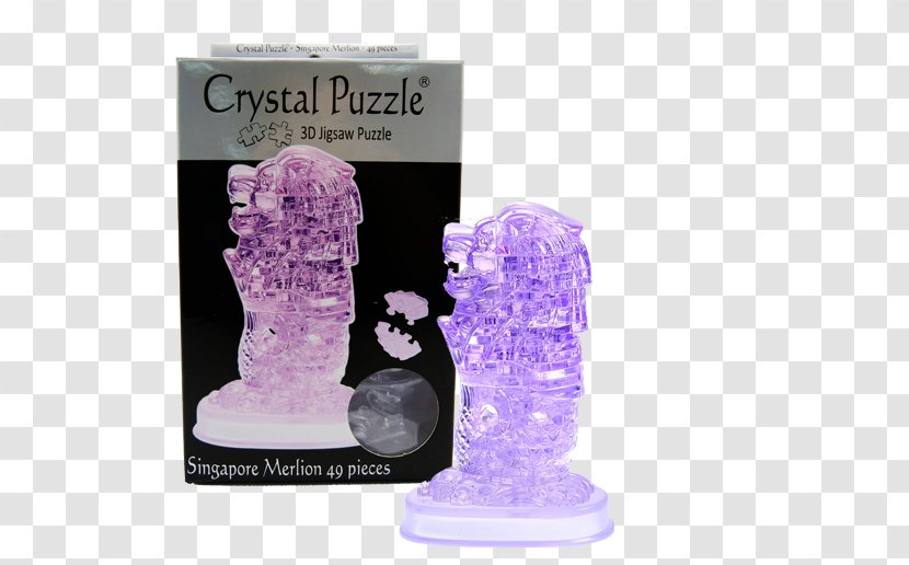 Jigsaw Puzzles 3D-Puzzle Merlion Crystal Transparent PNG