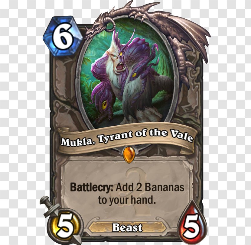 Hearthstone Mukla, Tyrant Of The Vale King Mukla BlizzCon Yogg-Saron, Hope's End - Boogeymonster Transparent PNG