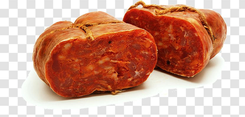 Soppressata Di Calabria Salami Sobrassada Stock Photography - Sausage Transparent PNG