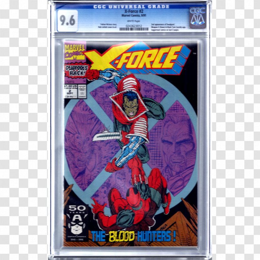 Deadpool Cable Juggernaut X-Force Marvel Comics - New Mutants Transparent PNG