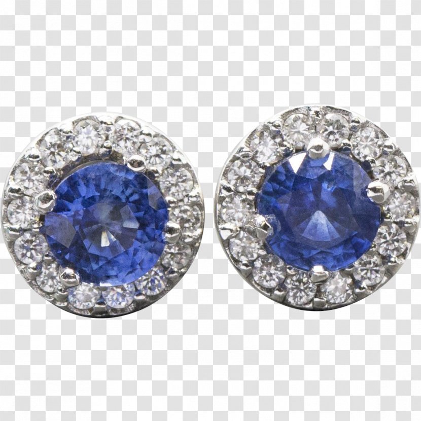 Earring Sapphire Christ Jewellery Diamond - Emerald Transparent PNG