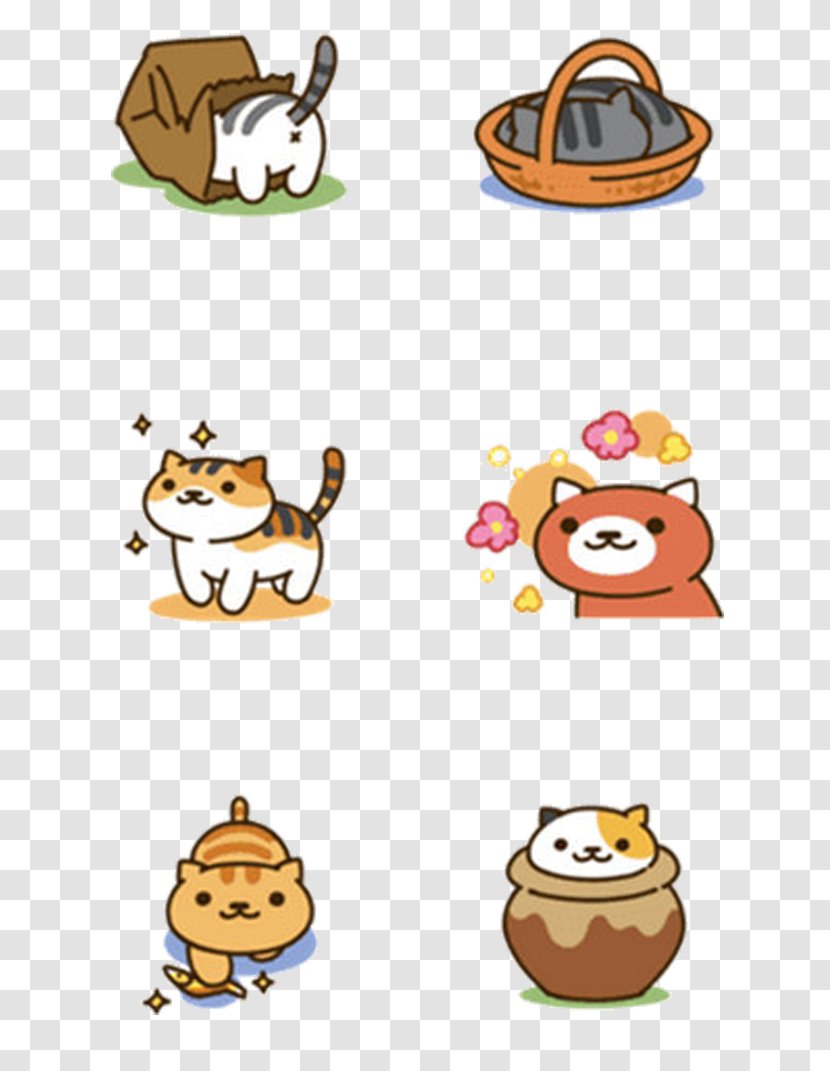 Cat Sticker LINE Pusheen Game - Kavaii - Cartoon Transparent PNG