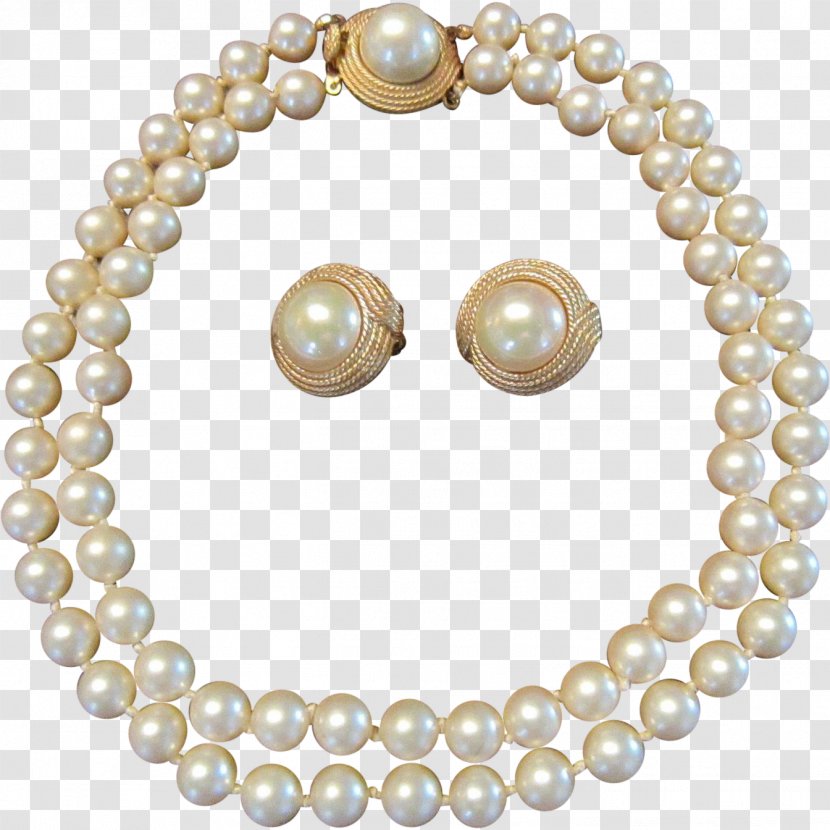 Imitation Pearl Earring Necklace Bead - Body Jewelry Transparent PNG