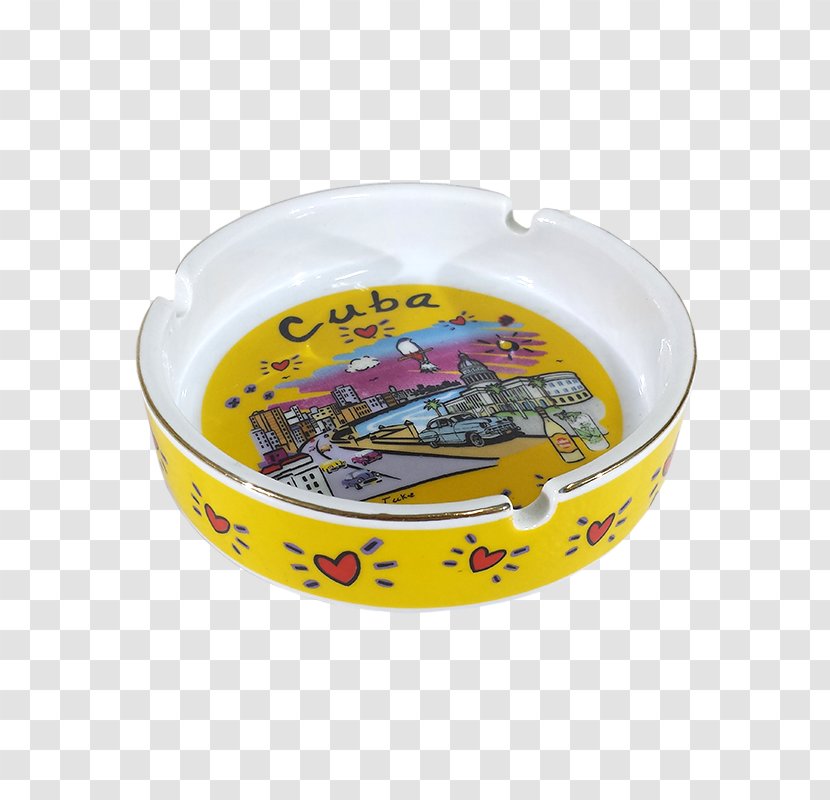 Ashtray Tableware - Cuban Five Transparent PNG