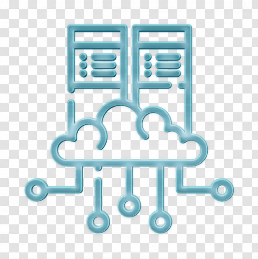 Cloud Icon Hosting Icon Database & Servers Icon Transparent PNG