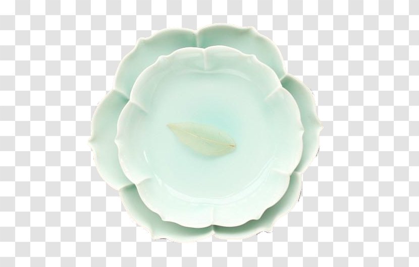 Porcelain Plate Nelumbo Nucifera - The Lotus Flower Transparent PNG