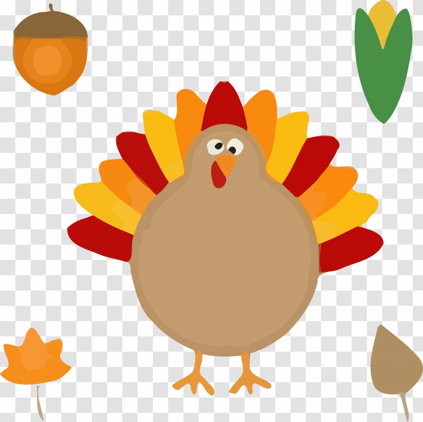 Thanksgiving Turkey - Rooster Transparent PNG