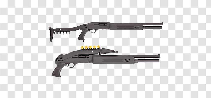 Trigger Shotgun Gun Barrel Ammunition Calibre 12 - Silhouette Transparent PNG