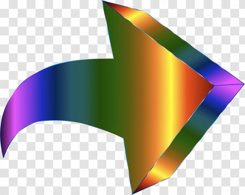 Arrow Three-dimensional Space Clip Art - Triangle - 3d Transparent PNG