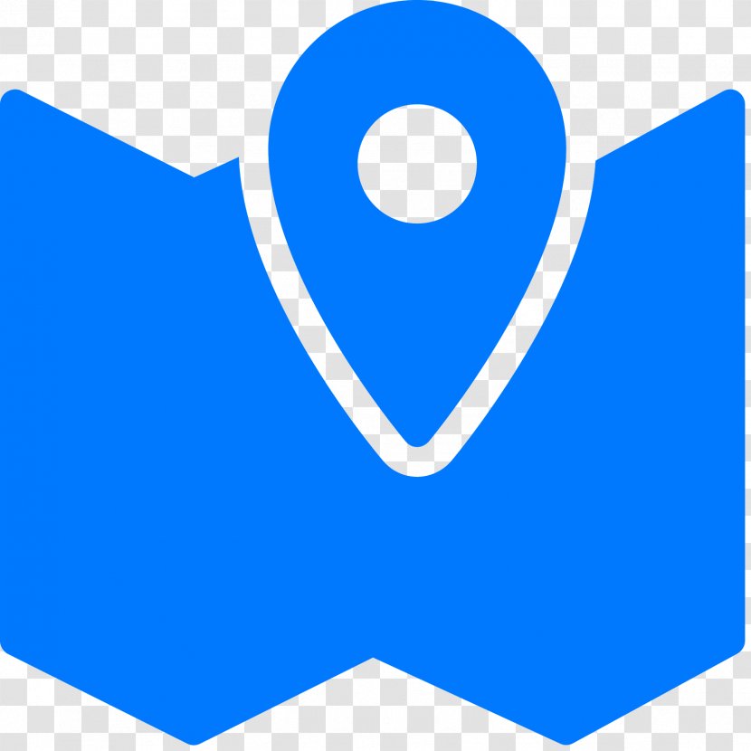 Treasure Map Geographic Information System Land - Electric Blue - Marker Transparent PNG