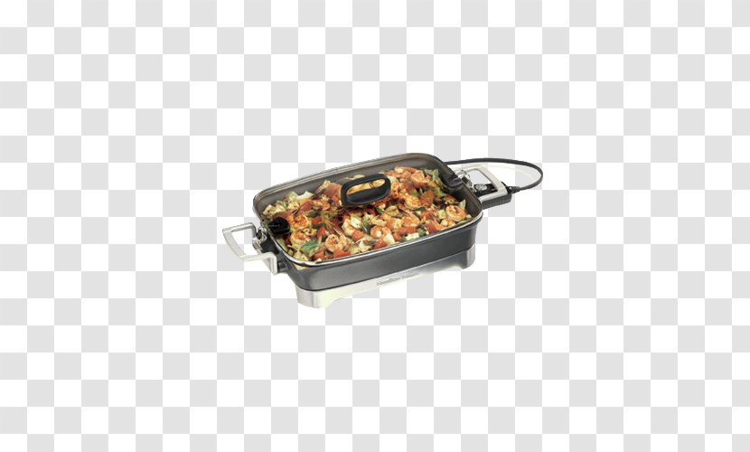 Barbecue Frying Pan Hamilton Beach Brands Slow Cookers Griddle - Kitchen Appliance Transparent PNG