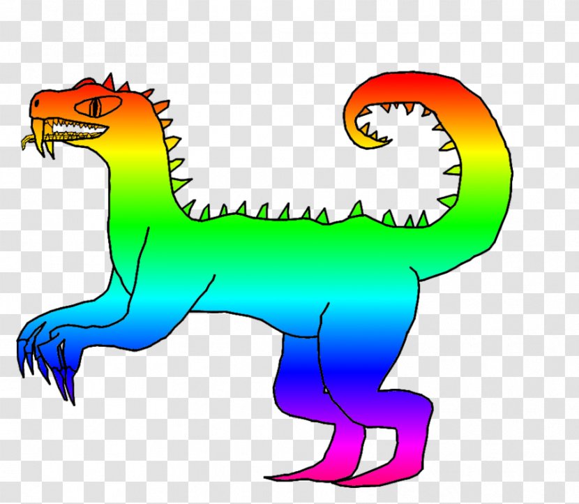 Dinosaur Tyrannosaurus Rainbow Bird Clip Art - Deviantart Transparent PNG