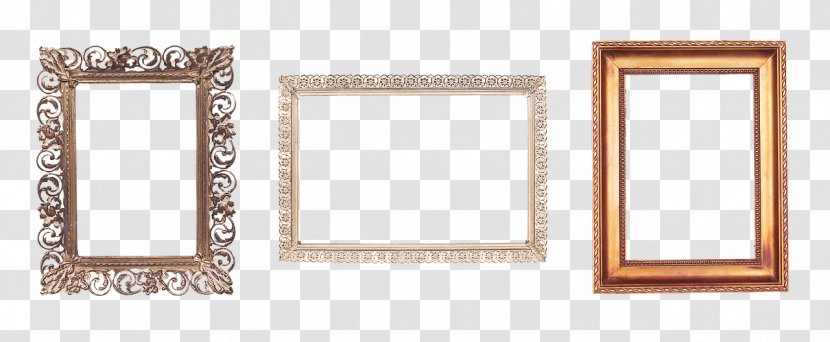 Picture Frames Baroque Ornament Image Border Frame - Art - Baguette Transparent PNG