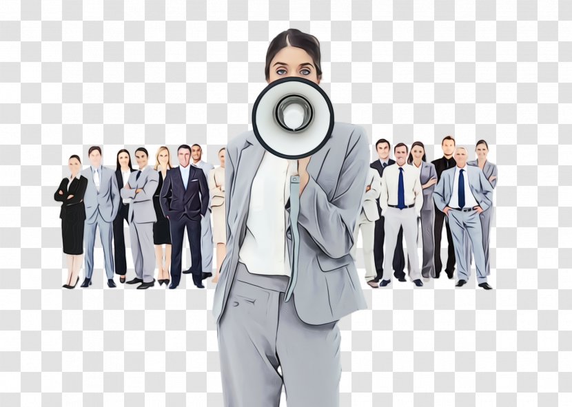 People Standing Suit Businessperson White-collar Worker - Business Management Transparent PNG