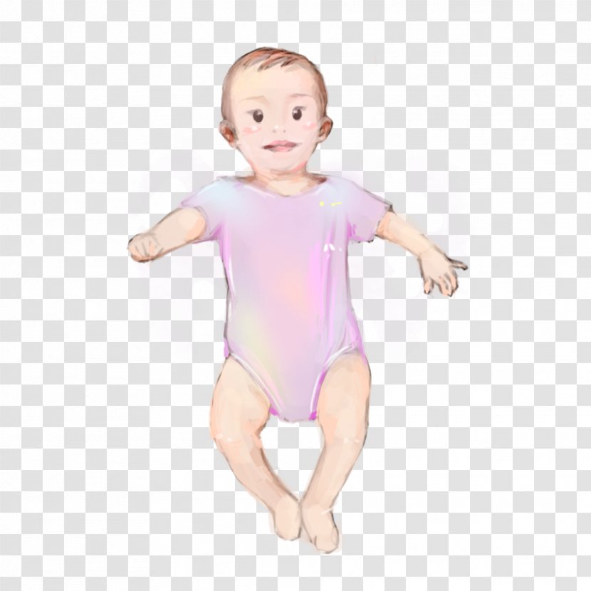 Infant Drawing - Cartoon - Baby Image Download Transparent PNG