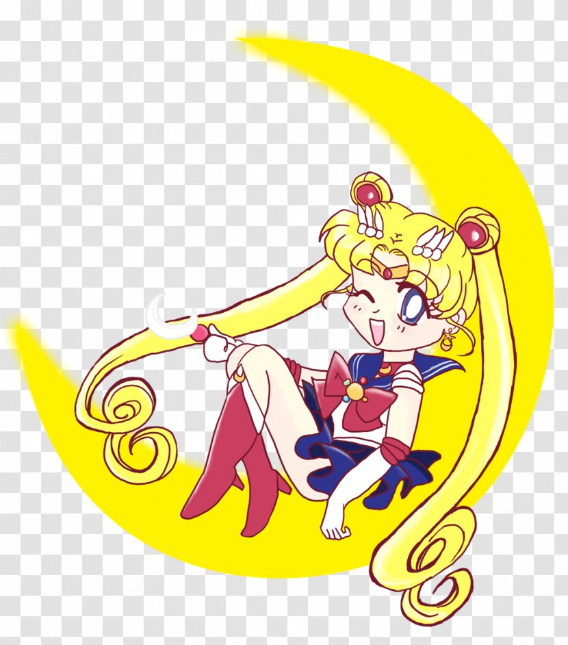 Chibiusa Sailor Moon Venus Tuxedo Mask ChibiChibi - Silhouette Transparent PNG