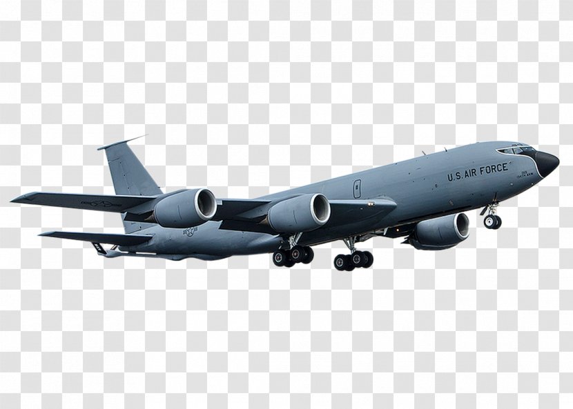 Boeing 767 KC-135 Stratotanker RAF Mildenhall KC-97 Stratofreighter Aircraft - Cargo Transparent PNG