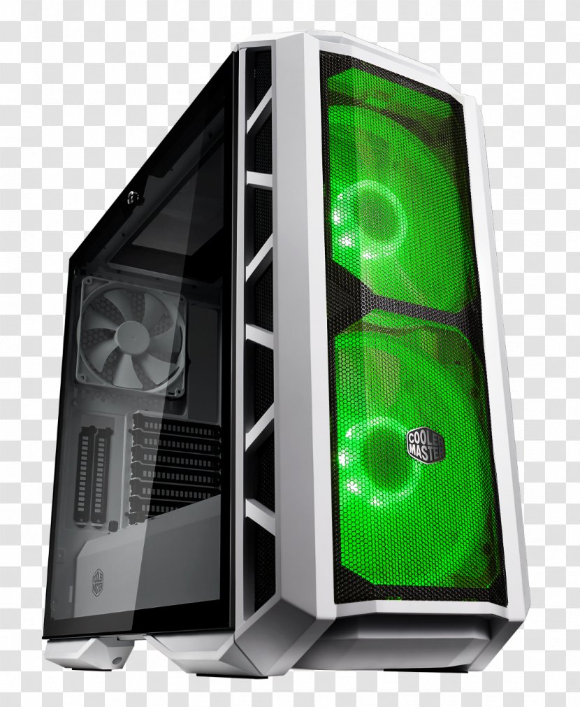 Computer Cases & Housings Cooler Master MicroATX White - Rgb Color Model - Cooling Tower Transparent PNG