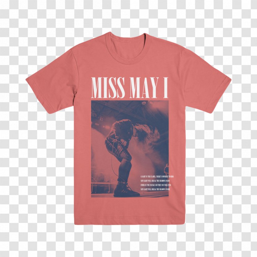T-shirt Under Fire Crew Neck Miss May I - Logo Transparent PNG