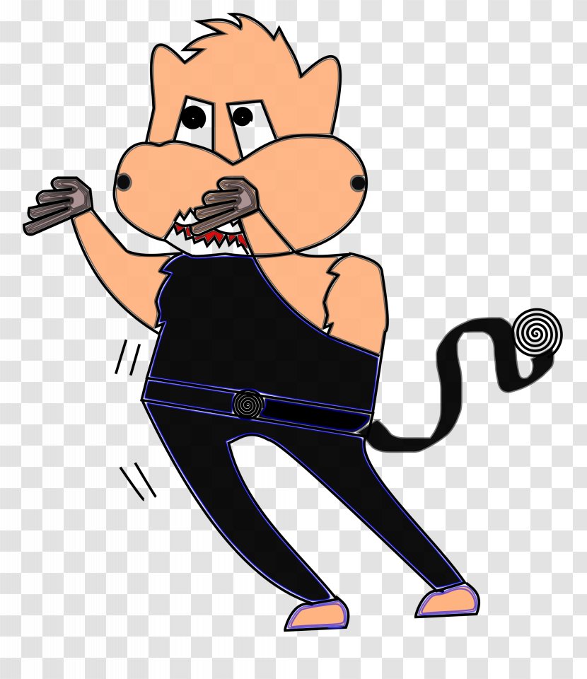 Cat Karate Homo Sapiens Clip Art - Hand Transparent PNG