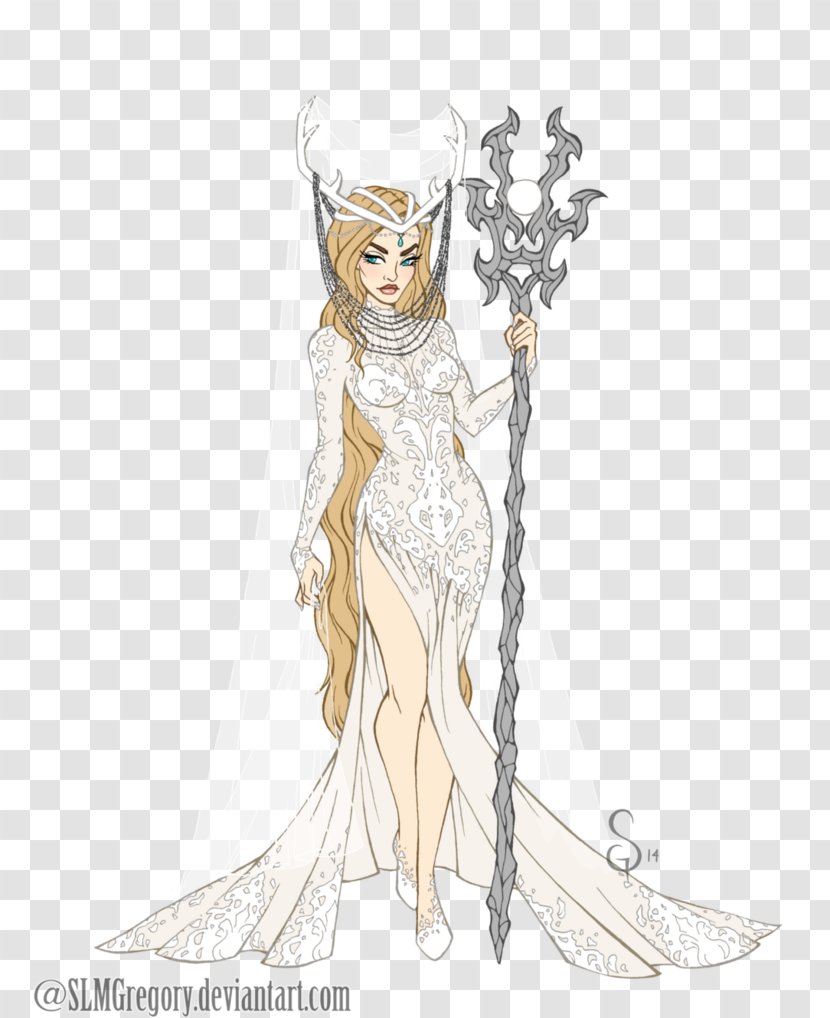 Human Illustration Legendary Creature Supernatural Dress - Evil Queen Transparent PNG