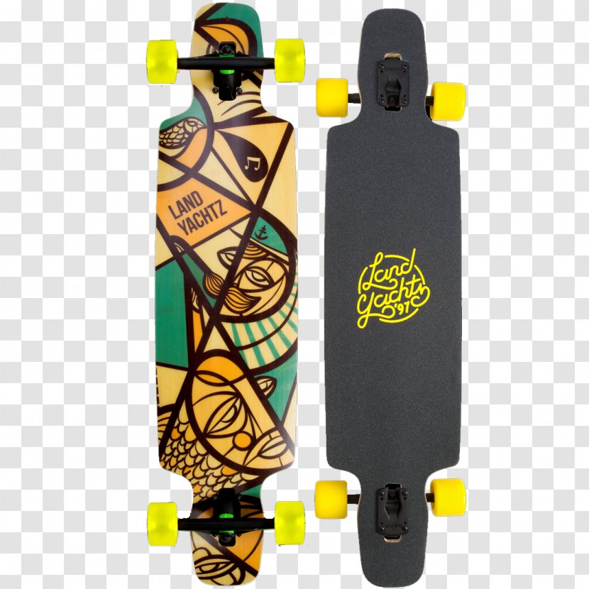 Longboard Skateboarding Landyachtz Drop Carve Switch - Skateboard Transparent PNG