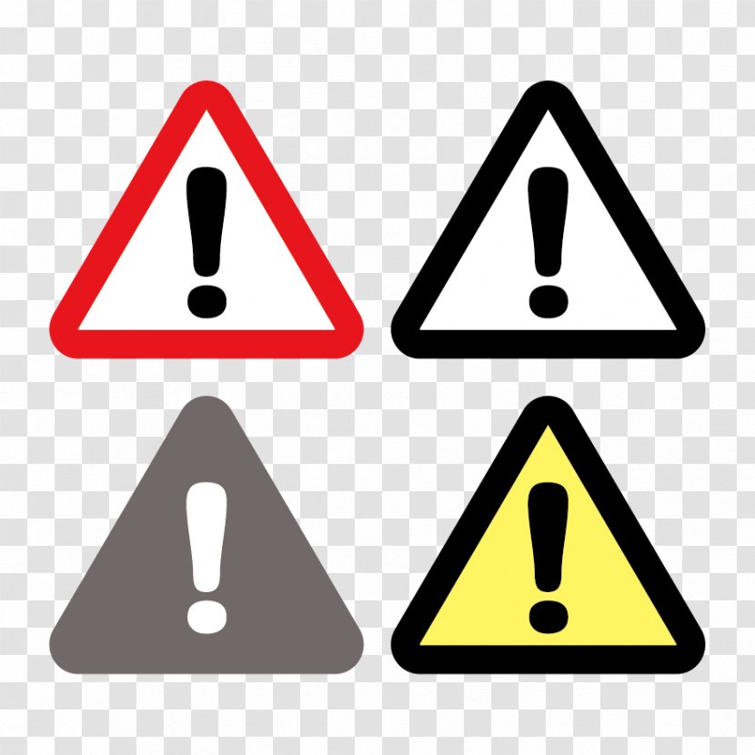 Warning Sign Traffic Safety Road - Hazard Symbol - Rakuten Transparent PNG