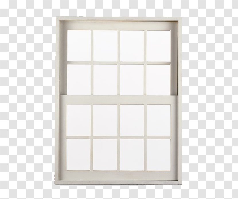 Sash Window Rectangle - White Square Windows Transparent PNG
