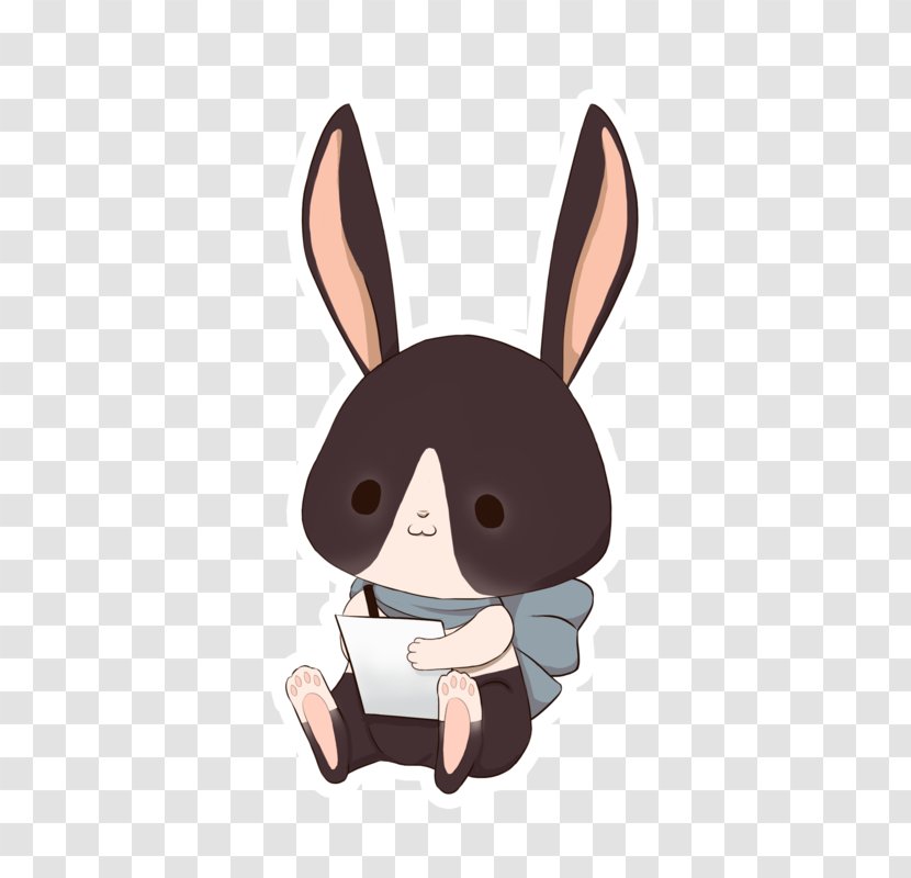 DeviantArt Artist Easter Bunny Kitten - Cartoon Transparent PNG