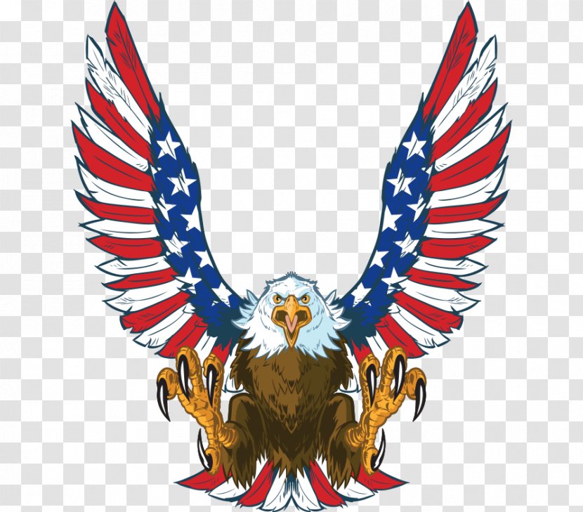 Bald Eagle United States Clip Art - Tattoo Transparent PNG