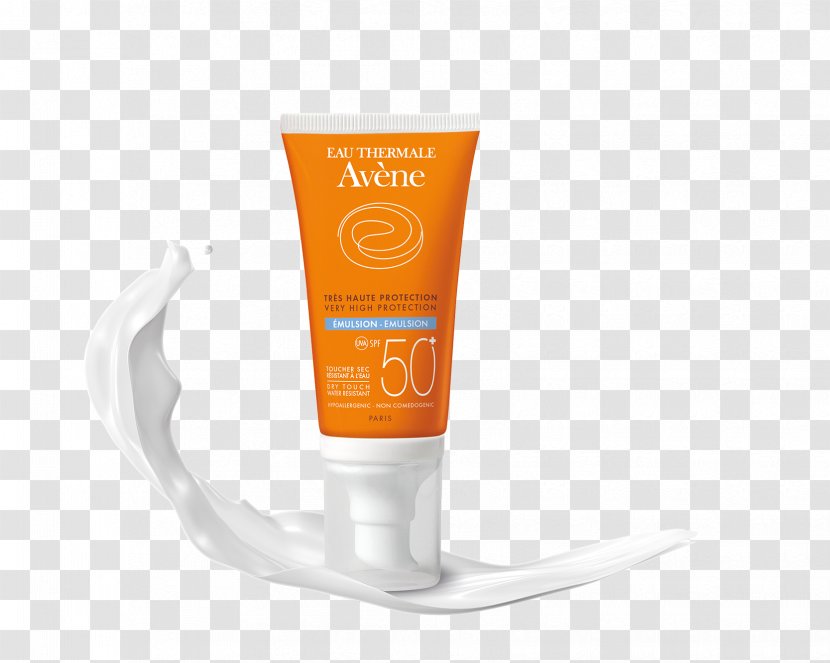Sunscreen Avène Lotion Cream Emulsion - Face Transparent PNG