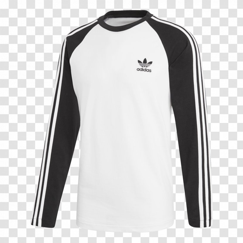 Long-sleeved T-shirt Adidas Three Stripes Online Shopping - Sleeve Transparent PNG