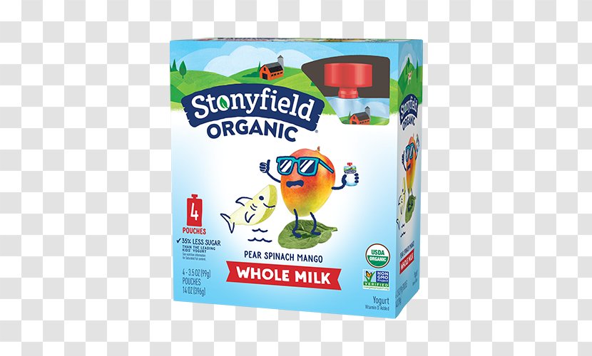 Milk Stonyfield Farm, Inc. Organic Food Yoghurt - Farm Inc Transparent PNG