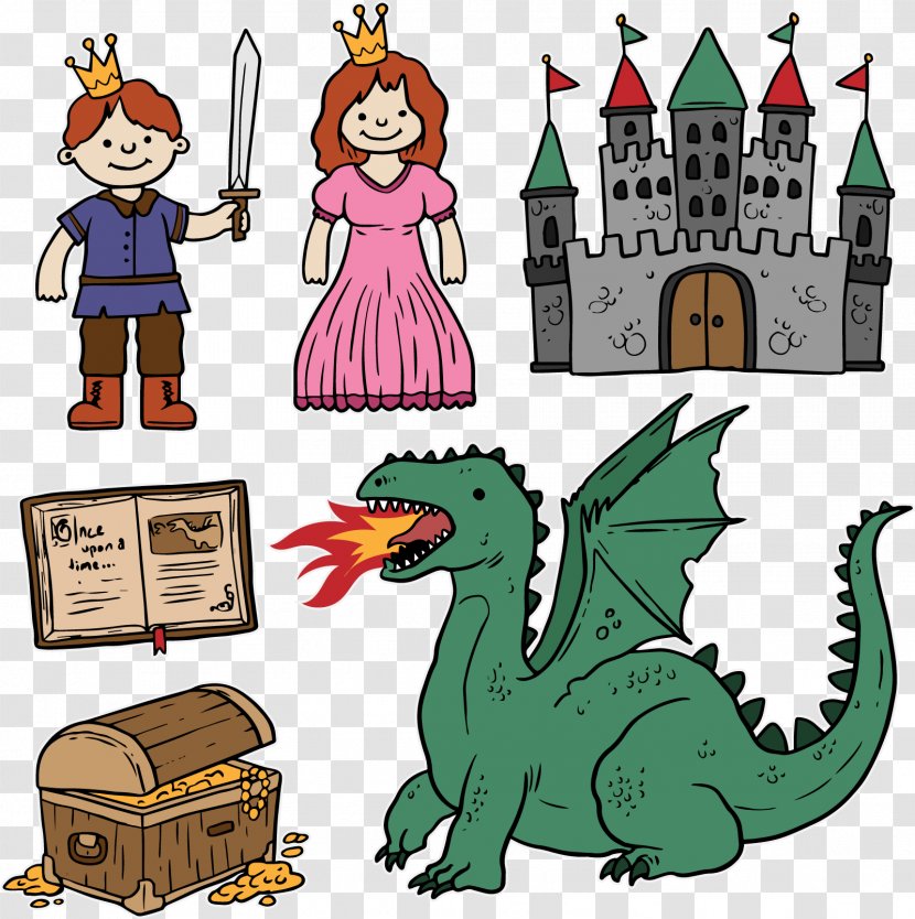 Save Princess Android Clip Art - Vector Fairy Tale Transparent PNG