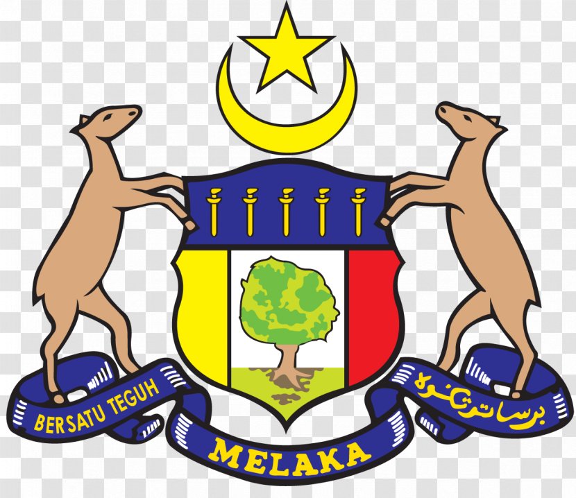Malacca City Coat Of Arms Malaysia States And Federal Territories - Logo - Melaky Transparent PNG