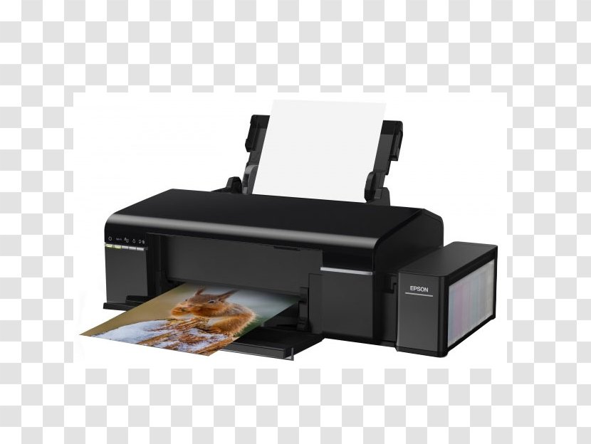 Epson EcoTank L805 Printer Inkjet Printing - Usb Transparent PNG